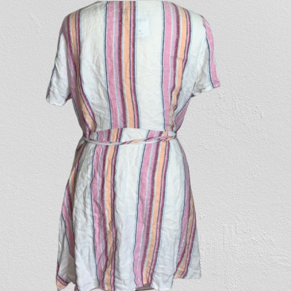 Forever 21 3x Plus Size Dress Serape Stripe Wrap NWT - Picture 2 of 4